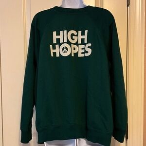 Old Navy Graphic Sweatshirt "High Hopes" size XXL